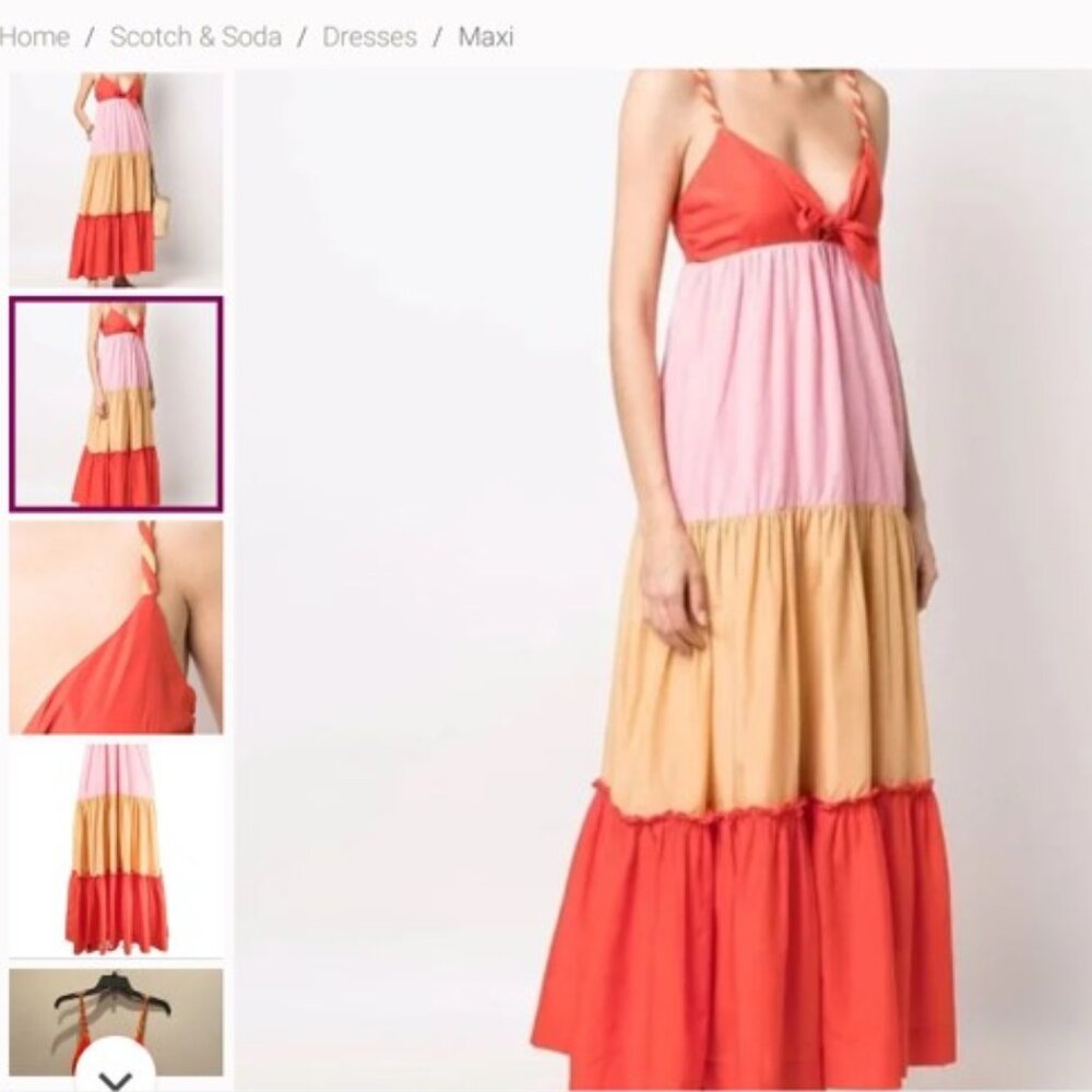 Scotch & Soda Tiered Summer Dress